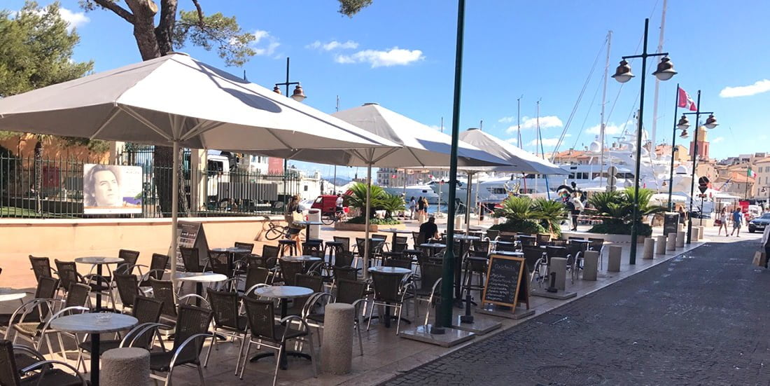 Brasserie du Port, Saint-Tropez - Sombrilla MacSymo