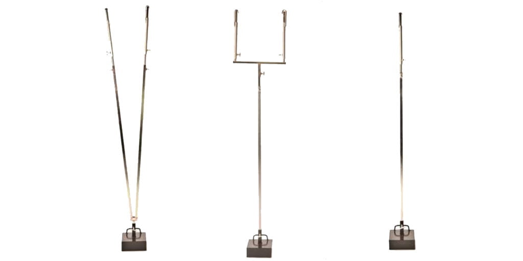 Chandelles et poids pour parasols de marché